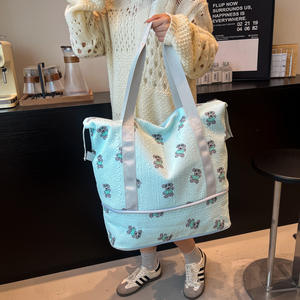 Bolsa de Maternidad Expandible, Ligera y Bonita, de Gran Capacidad, para Llevar en la Mano, Organizador de Almacenamiento para Mujeres, para Viajes Cortos - Product Image 4