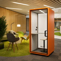 Les fabricants de nacelles de travail Cabine téléphonique de bureau Cabine téléphonique Insonorisée Modulaire Réunion Travail Pods de bureau Personne seule