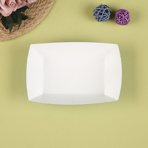 Barquette alimentaire en papier robuste de Xiamen, <span class=keywords><strong>panier</strong></span> de service jetable pour frites, nachos, collations, hot-dogs, tacos, fêtes, pique-niques, mariages - Product Image 3