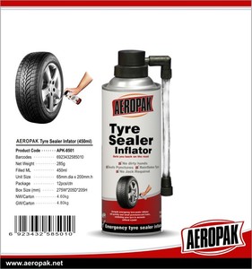 Aeropak Portable Anti-Puncture Heavy Duty Tire Repair Fluid Automatic <b>Tyre</b> <b>Sealer</b> for Emergency Tubeless Tires APK-8503 This Eme - Product Image 5