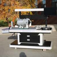 Plataforma de Entrenamiento de Motor PMSM Metálico Refrigerado por Líquido con Sistema Inteligente de Configuración de Fallas para Laboratorio de Vehículos de Nueva Energía