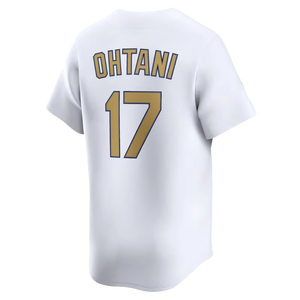เสื้อเบสบอลปักลายเย็บติดของทีมชาติอเมริกา รุ่นผู้ชาย หมายเลข 17 โชเฮย์ โอทานิ 18 ยามาโมโตะ 50 มูกี้ เบตส์ 5 เฟรดดี้ ฟรีแมน - Product Image 3