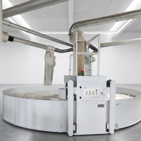 Machine automatique de salle de soufflage textile pour le démêlage de balles rondes et le filage du coton