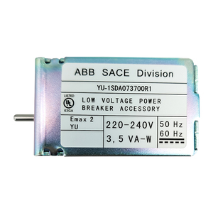 อุปกรณ์เสริมเบรกเกอร์วงจรไฟฟ้า ACB ของแท้ใหม่เอี่ยม รุ่น 1SDA073700R1 YU E1.2..E6.2-XT7-XT7M 220-240 VAC/DC - Product Image 3