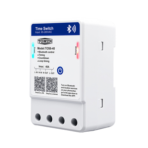 Interruptor <span class=keywords><strong>de</strong></span> temporización Bluetooth TOMZN TOS6-40, 35 mm, riel DIN, montaje en pared, temporizador <span class=keywords><strong>de</strong></span> cuenta regresiva, temporizador <span class=keywords><strong>de</strong></span> ciclo, AC85-265V 40A, oficial - Product Image 2