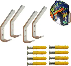 Soportes de Exhibición de Accesorios para Motocicletas, de Metal, para Montar en la Pared, Soportes de Almacenamiento para Cascos, Soportes Colgantes - Product Image 1