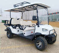 Offre Spéciale Scooter de golf électrique 4x4 livraison rapide mini voiturette de golf électrique 4 places bon marché
