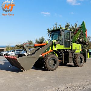 Китайский высококачественный мини-экскаватор-погрузчик 4WD/<span class=keywords><strong>2WD</strong></span> для фермерских хозяйств, трактор-экскаватор 4x4 для продажи - Product Image 1