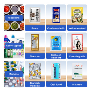 Tự Động Dọc Bốn Bên Niêm Phong Chất Lỏng Pouch Nước Sốt Máy Đóng Gói Mini Máy Đóng Gói Nước Sốt Cho Nước Sốt Cà Chua - Product Image 4