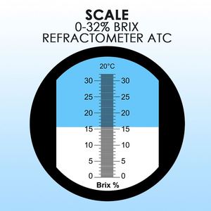 Refractómetro Digital de Alta Precisión para Medir Brix (0-32%), para Control de Calidad en Alimentos, Bebidas, Industria y Agricultura - Product Image 2