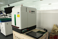 Couverture de sécurité de machine de marquage laser à fibre fermée de petite taille JPT Source capteur de porte rotatif Option pour ordinateur portable Air EZCAD DXF AI-New