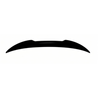 Aileron arrière simple en fibre de carbone ABS de type Ducktail pour BMW Série 3 E90 M4 2005-2012, pièce de rechange, accessoires de modification extérieure