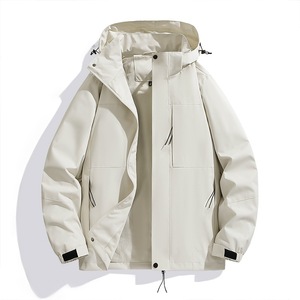 Chaqueta Cortavientos Desmontable con Capucha para Mujer, Manga Larga, Resistente al Viento, Ropa de Trabajo para Exteriores, Chaqueta Personalizada con Logotipo Impreso - Product Image 1