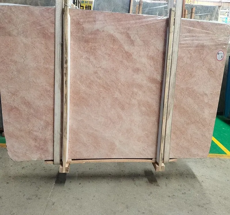 Beautiful pink marble nature rose cream marble slabs and tiles