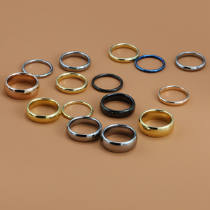 Modeschmuck Frauen Männer Wolfram Stahlringe <span class=keywords><strong>Original</strong></span> farbe Klassische Trendy Hochzeit Edler Schmuck Einzigartiges Design Paar <span class=keywords><strong>Ring</strong></span> Geschenk - Product Image 3