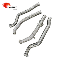 Downpipe universel AWD RWD Turbo pour Benz E63 AMG W212 berline 5.5L V8 BiTurbo avec supports réglables