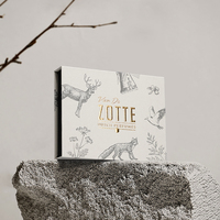 Boîtes cadeaux écologiques en carton rigide avec logo personnalisé en relief, taille sur mesure, pour parfums, cosmétiques, tasses avec mousse EVA