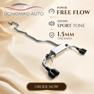 Tubo de Escape Automotriz de Acero Inoxidable de Alto Rendimiento, Compatible con <span class=keywords><strong>BMW</strong></span> 325 <span class=keywords><strong>330</strong></span> G20 G28 2.0T B48 2020-2025 - Product Image 1