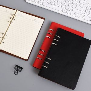 Promotion Personalised Stationery A5 Leather <b>Notebook</b> Custom Hardcover Logo Promotional Loose-Leaf <b>Notebook</b> for Business - Product Image 2