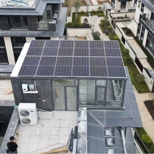 Panel Solar de Silicio Monocristalino de 550W para Montaje en Techo, Sistema Fotovoltaico para Uso Doméstico - Product Image 1