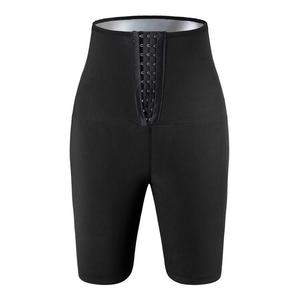 Pantalones de sudoración para mujer, 3 tipos, con revestimiento, para pérdida de peso, entrenador de cintura, quemagrasas, moldeador corporal, adelgazante, pantalones de yoga. - Product Image 6