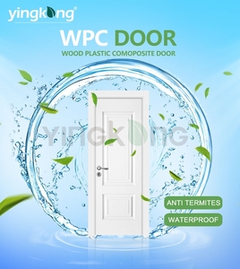 Factory Sale High Quality WPC <strong>PVC</strong> Film Bedroom Waterproof Upvc Door Interior Door Modern Mdf <strong>Pvc</strong> Door - Product Image 5