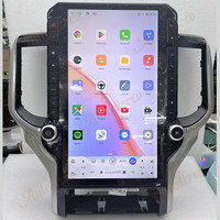 Système de navigation GPS pour voiture de 14,5 pouces, Carplay Android pour Dodge RAM 2019-2023, lecteur multimédia de style Tesla, autoradio, lecteur de cassettes