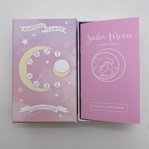 Carte dei Tarocchi Personalizzate con Bordo Dorato, Mazzo di Tarocchi Personalizzato con Guida e Scatola Rigida, Design di Lusso per Collezione di Letture Mistiche - Product Image 4