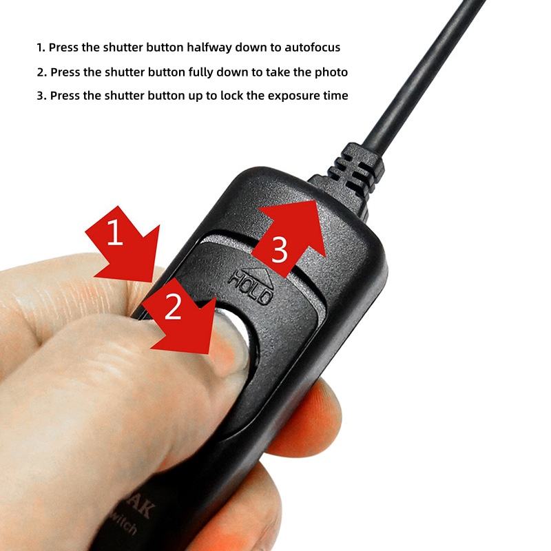 HongXing Remote Shutter Release Cable RM-VPR1 Shutter Release Cable for Sony A7 and A7R