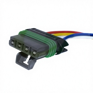 Conector de resistencia de Motor de soplador PT1231, arnés de cola de cerdo compatible con Colorado Canyon HVAC PT5909 CNCH, arnés de cableado - Product Image 1
