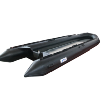 Bateaux gonflables longs et larges de 6m, 7m, 8m, 9m, 10m avec ponton en PVC de 1,2 mm – Direct Usine