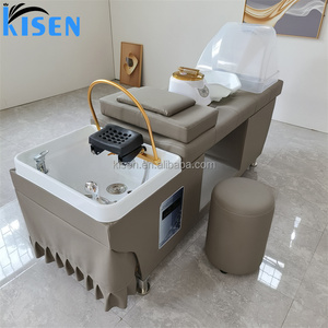 Ventas de fábrica, cabeza de Spa, terapia de cabeza, cama de champú, cabeza japonesa, cama de Spa, muebles de salón, cama tailandesa para lavar el cabello, garantía de un año - Product Image 6