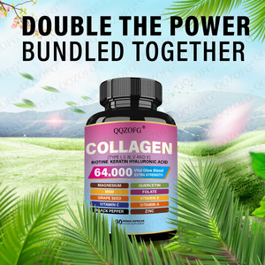 Cápsulas de Colágeno OME Privadas con Biotina, Queratina, Ácido Hialurónico, <span class=keywords><strong>Magnesio</strong></span>, MSM, Semilla de Uva, Vitaminas A, C <span class=keywords><strong>y</strong></span> E 14 en 1 - Product Image 3