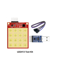 Modul Sensor Radar deteksi Level cair 24G Hi-link HLK-LD2413 non-kontak modul Sensor jarak presisi tinggi modul Radar