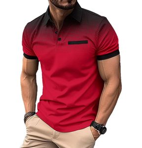 Camisas Polo Casuales de Negocios para Hombre, Sin Plancha, de Tela Suave, Ropa de Trabajo Profesional, para Golf, Tenis, Manga Corta - Product Image 2