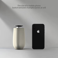Nébuliseur portatif de diffuseur d'arome de voiture sans eau intelligent rechargeable de 10ml pour l'aromathérapie d'huile essentielle pure pour l'usage domestique