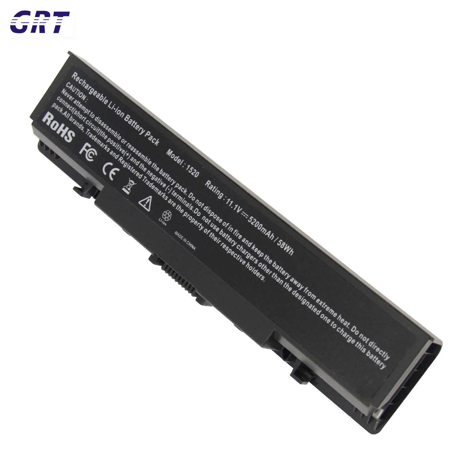 11.1V 5200mAh6セル交換用ラップトップバッテリーFP282GK479for DELL Inspiron 1520 1521 1720 1721 Vostro 1500 1700 OEM Good