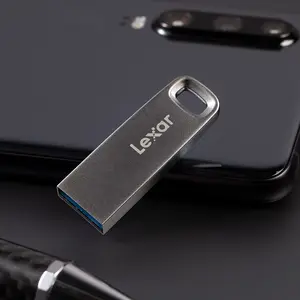 Unidad Flash USB 128 de 3,1 GB, venta al por mayor, con certificación Original, Lexar JumpDrive M45