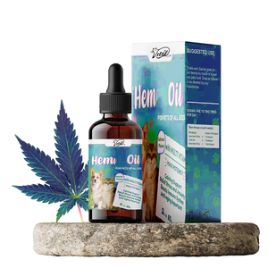 Fábrica Lote Hemp <span class=keywords><strong>Oil</strong></span> Suporte Imunológico Líquido Gotas para Gatos e Cães-Organic Pet Health Supplement - Product Image 1