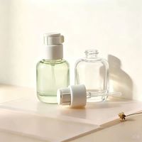 Flacon distributeur en verre cosmétique de 30 ml avec pompe verrouillable pour crème BB, base de teint, adapté aux solutions d'emballage en vrac pour produits de beauté