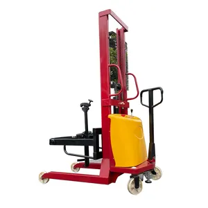 Customized Oil Drum Lifter Truck 350kg Oil Drum Stacker Iron Bucket Manual Hand Hydraulic Forklift