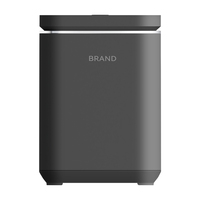 Machine à déchets de cuisine en acier inoxydable intelligente 3L composteur électrique inodore alimentation par lots broyeur à ordures à usage domestique
