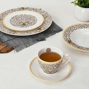 Modern Dishes Porcelain <b>Dinnerware</b> Sets for Restaurants for Home Ceramic Plate for Wedding - Product Image 6
