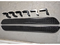 Parachoques Trasero Todoterreno LC120 Negro, Nuevo Parachoques de Acero Resistente, Kit de Parachoques con Barra Protectora para Land Cruiser Serie 120