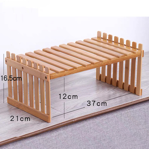 2 Tier tre nhà máy bảng nồi đứng có thể điều chỉnh bảng đứng hiển thị hoàn thiện thang đứng thích hợp cho văn phòng trang trí - Product Image 5