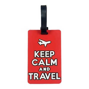 Étiquettes <span class=keywords><strong>de</strong></span> bagages personnalisées en silicone souple et PVC avec motif animalier <span class=keywords><strong>de</strong></span> dessin animé, ensemble <span class=keywords><strong>de</strong></span> porte-passeports recyclables pour agences <span class=keywords><strong>de</strong></span> <span class=keywords><strong>voyage</strong></span> - Product Image 5