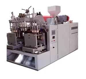 Kunststoffflaschen-Extrusionsmaschine 3 Hohlstellen PP-PE-Dosen Blasformmaschine