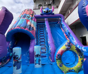 Castillo Inflable Stitch con Obstáculos, Castillo Inflable para Brincar - Product Image 4