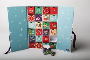 Calendario de Adviento Navideño Personalizado, Caja Sorpresa Vacía, Caja de Regalo de Juguetes para Niños, Calendario Sorpresa, Regalo Navideño - Product Image 1