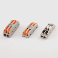 Hebel mutter Typ PCT-2-2 Quick Connect Terminal Block 2 in 2 Out Junction Box Terminal Connector SPL-2-2